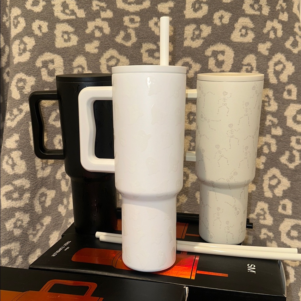 Simple Modern Trek 40oz Tumbler(s) 3 The Harvest Collection 2024 Bundle ☠️ 👻 🐈‍⬛